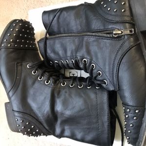 Steve Madden Combat Boots